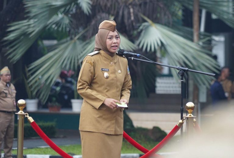 Harapan Wabup Putri Karlina Pada Apel Perdana Nya Kepada ASN Garut