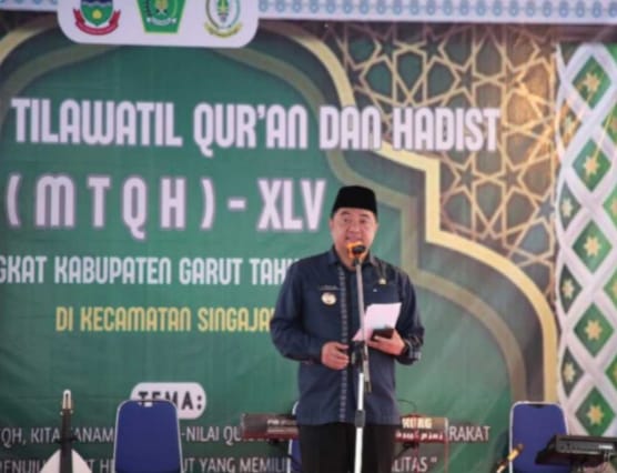 Dawah Jadikan Wahana Edukasi , Bupati Garut Resmikan MTQ ke 45 Tingkat Kabupaten Garut