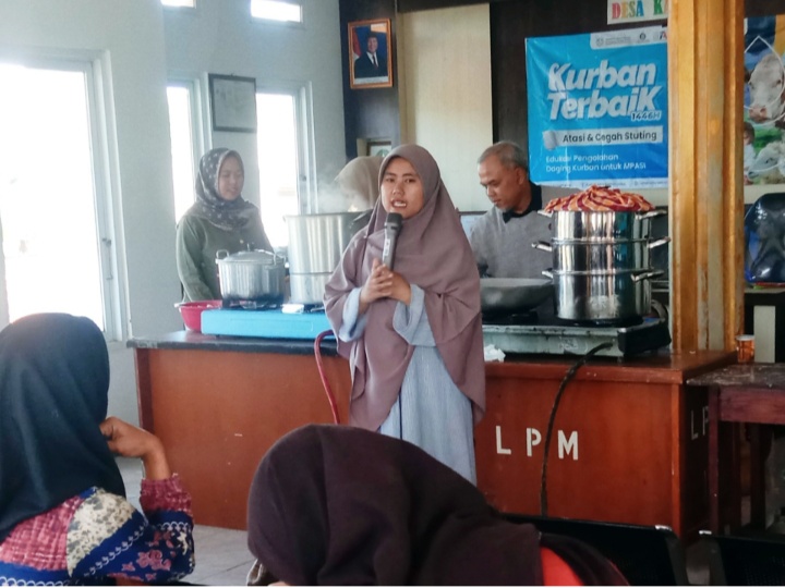 Asupan Protein dan Gizi untuk Cegah Stunting, Rumah Amal Salman Edukasi Warga Cara Masak Daging Qurban