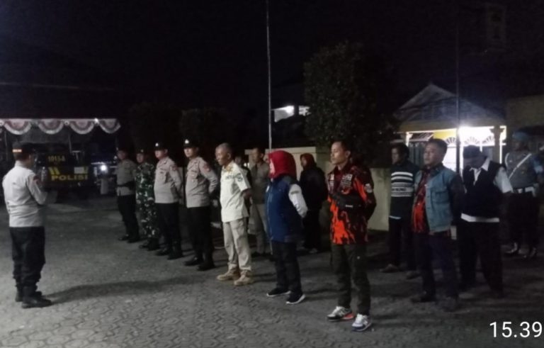 KRYD dan patroli sekala besar di bayongbong demi terciptanya keamanan dan ketertiban