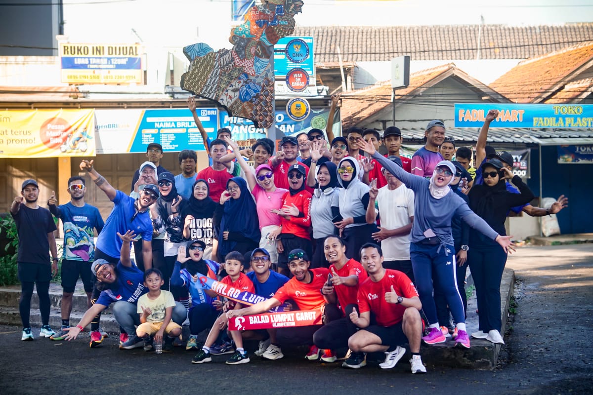Mengenal Komunitas Balad Lumpat Garut yang Ikut Ramaikan AHY Run 2025