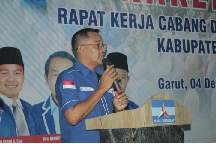 DPC Demokrat Kabupaten Garut Gelar Rakercab Tahun 2025, Ini Arahan BPOKK DPD Jabar
